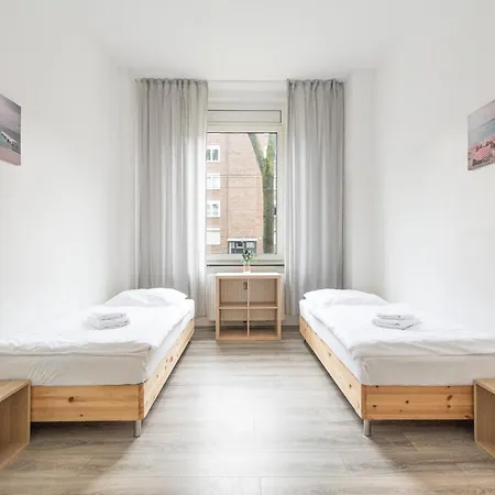 T&K Apartments - 2 Room Apartment - Ground Floor Dusseldorf Exterior photo